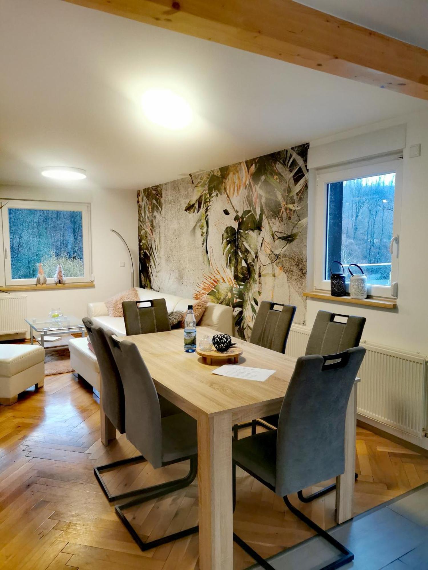 Ferienhaus Am Wald Wendehausen 外观 照片